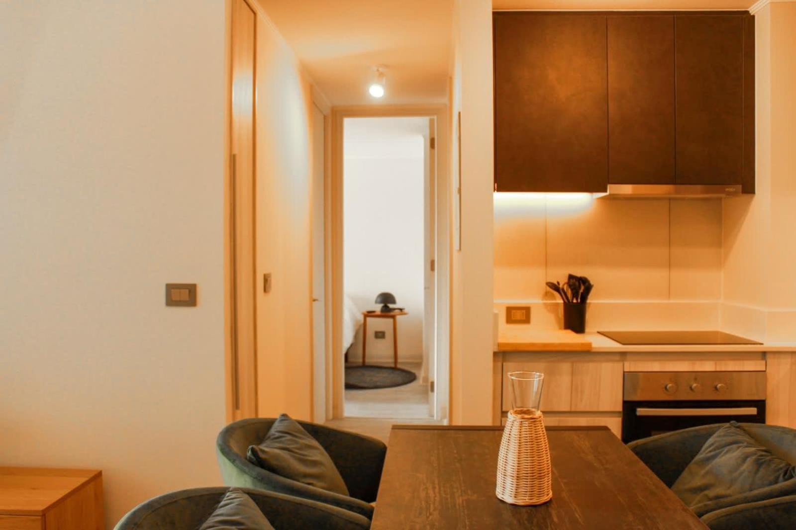 Hom I Amplio Y Comodo Depto 2d2b Nunoa 3pax Apartamento Santiago
