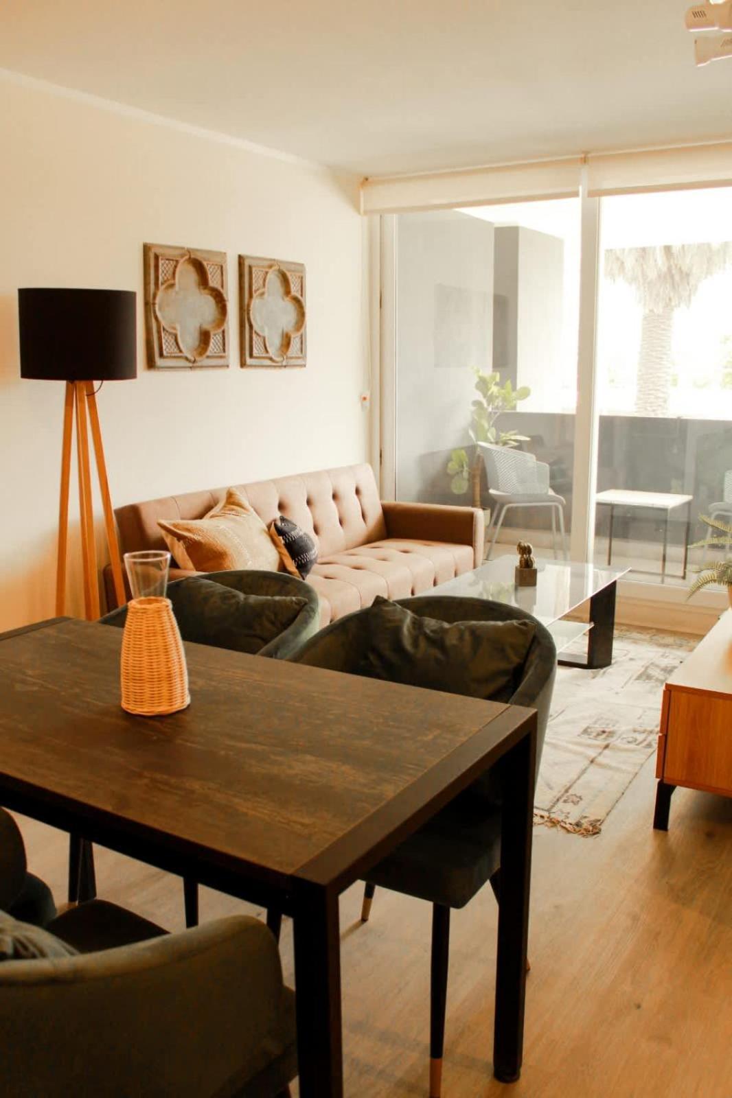 Apartamento Hom I Amplio Y Comodo Depto 2d2b Nunoa 3pax *