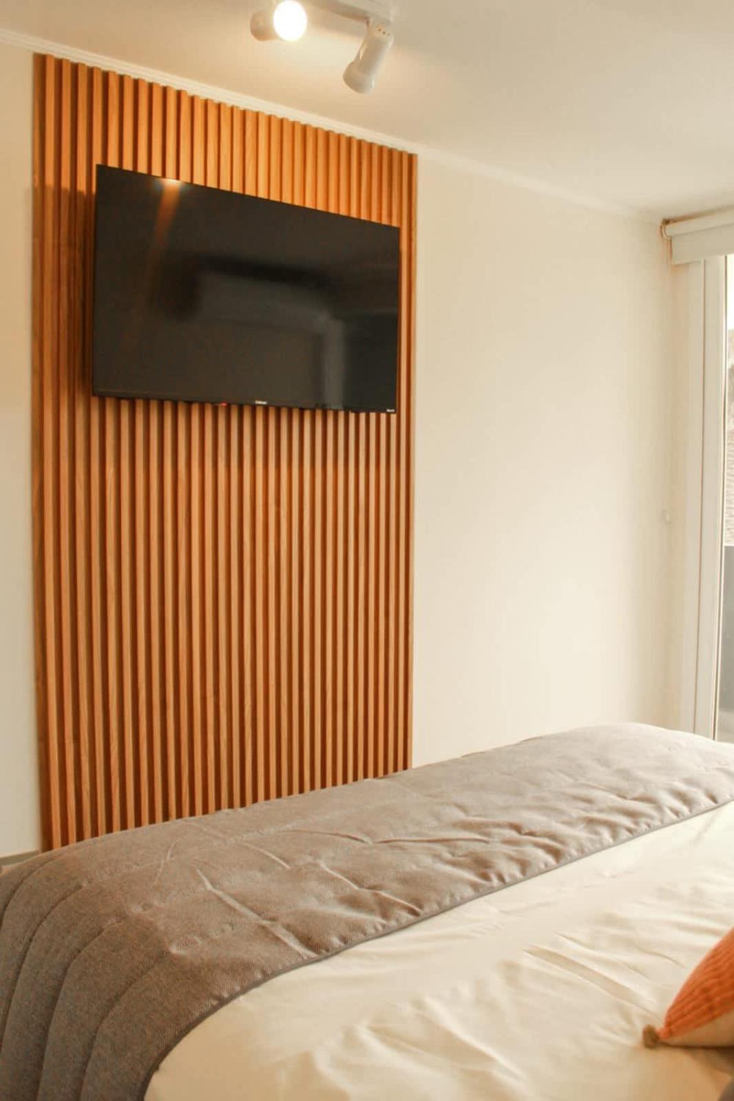 Apartamento Hom I Amplio Y Comodo Depto 2d2b Nunoa 3pax *