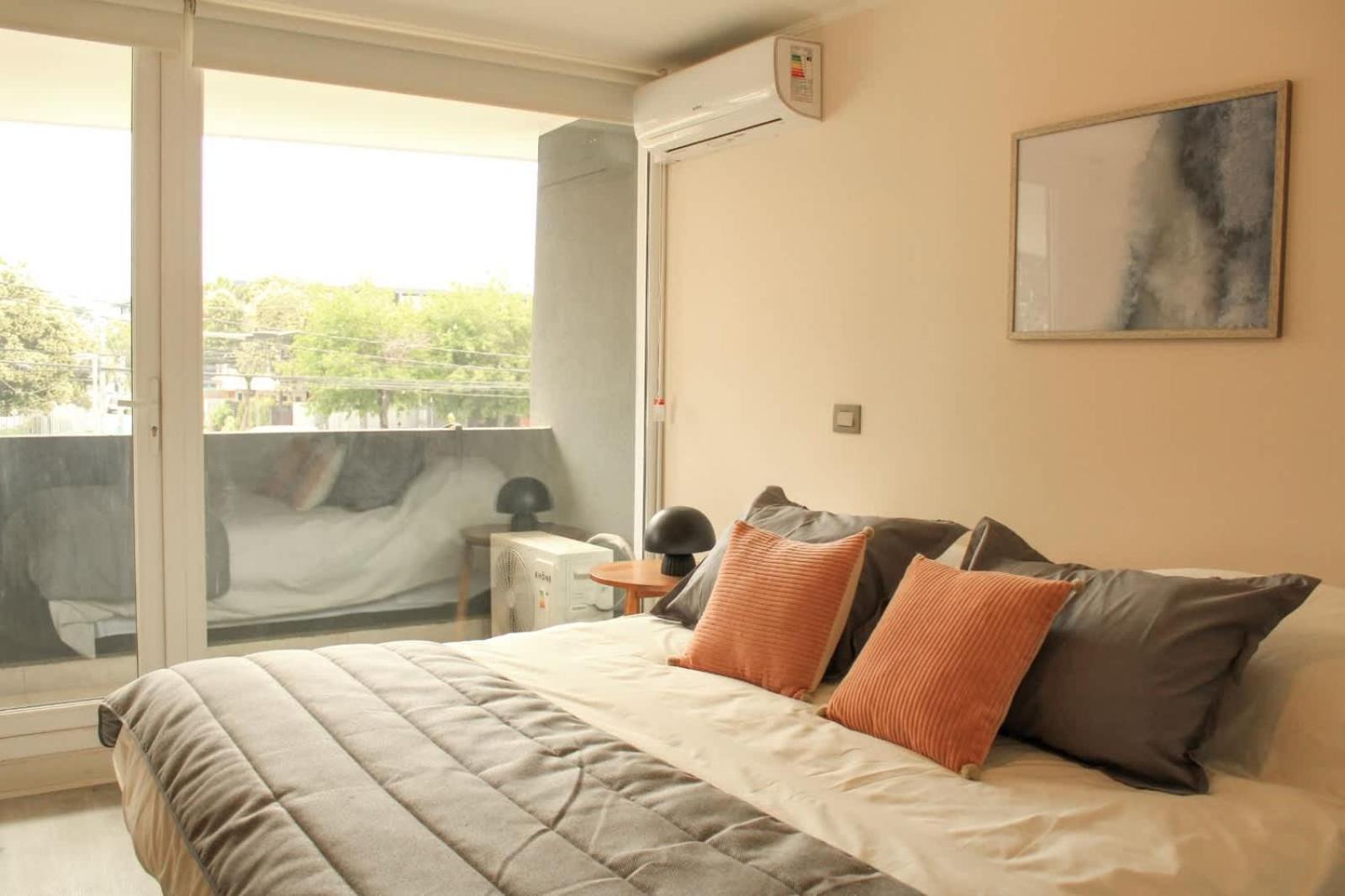 Hom I Amplio Y Comodo Depto 2d2b Nunoa 3pax